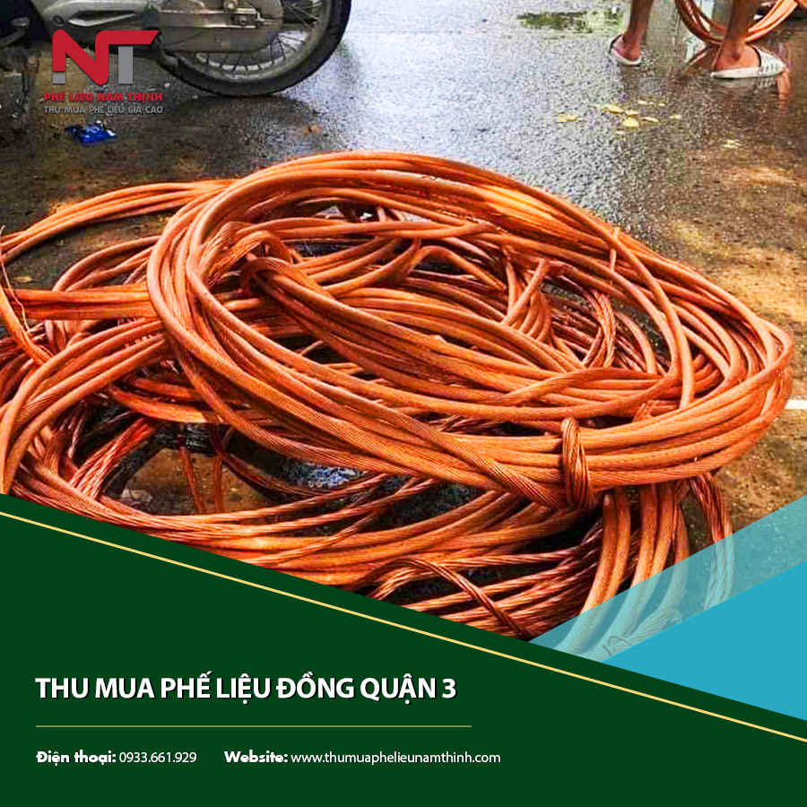 Dịch vụ thu mua phế liệu đồng Quận 3 chuyên nghiệp và tiện lợi. Dịch vụ thu mua phế liệu đồng Quận 3 chuyên nghiệp và tiện lợi.