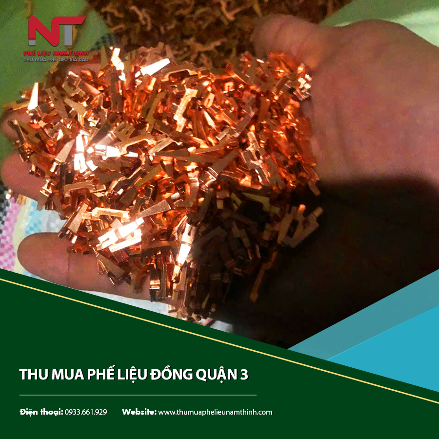Thu mua phế liệu đồng Quận 3 nhanh chóng và tận tâm. Thu mua phế liệu đồng Quận 3 nhanh chóng và tận tâm.