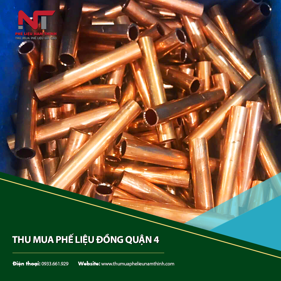 Dịch vụ thu mua phế liệu đồng Quận 4 chuyên nghiệp