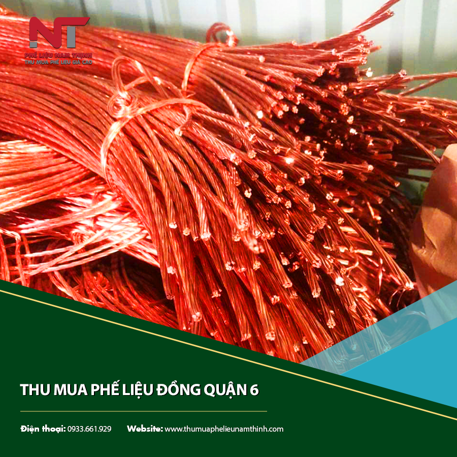 Thu mua phế liệu đồng quận 6 áp dụng phương pháp phân loại đồng chính xác.