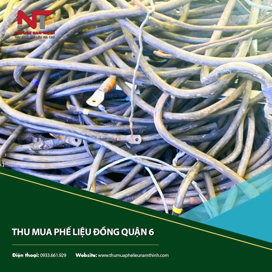 Thu mua phế liệu đồng quận 6 với giá tốt