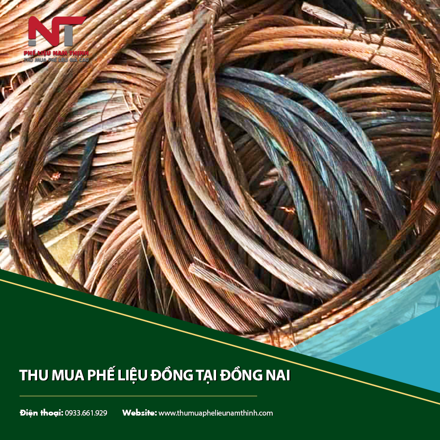 Thu mua đồng phế liệu giá tốt tại Đồng Nai, số lượng lớn.