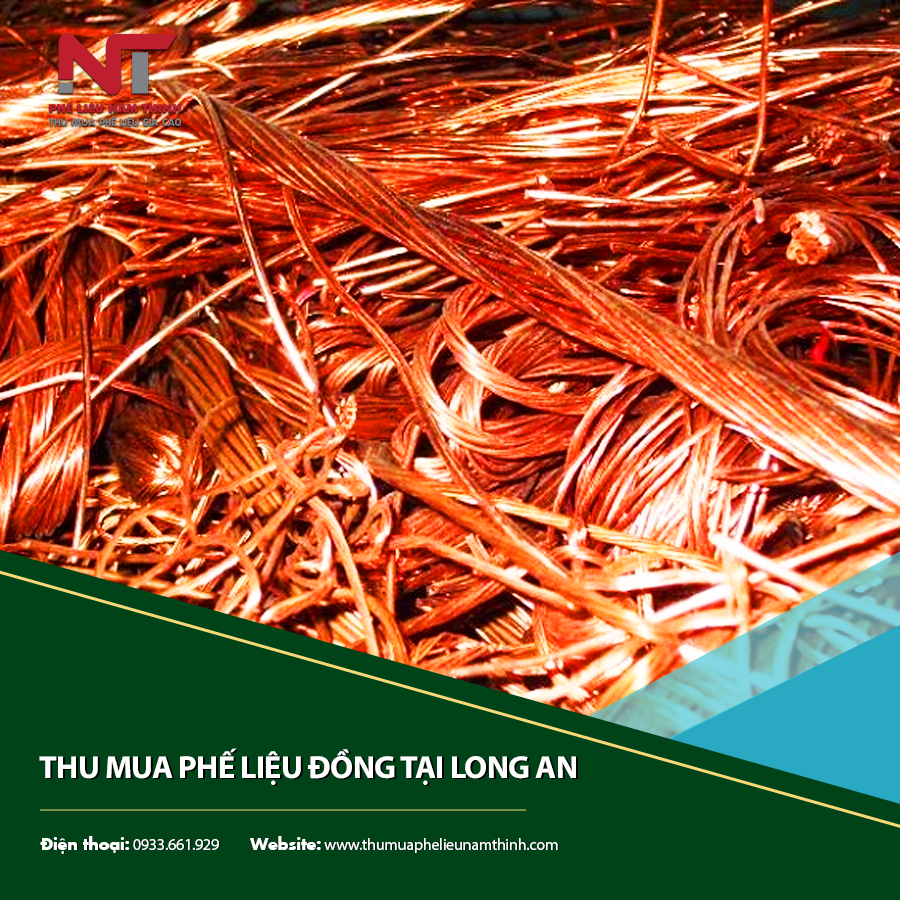 Thu mua phế liệu đồng tại Long An, đồng phế liệu được thu gom tận nơi Thu mua phế liệu đồng tại Long An, đồng phế liệu được thu gom tận nơi