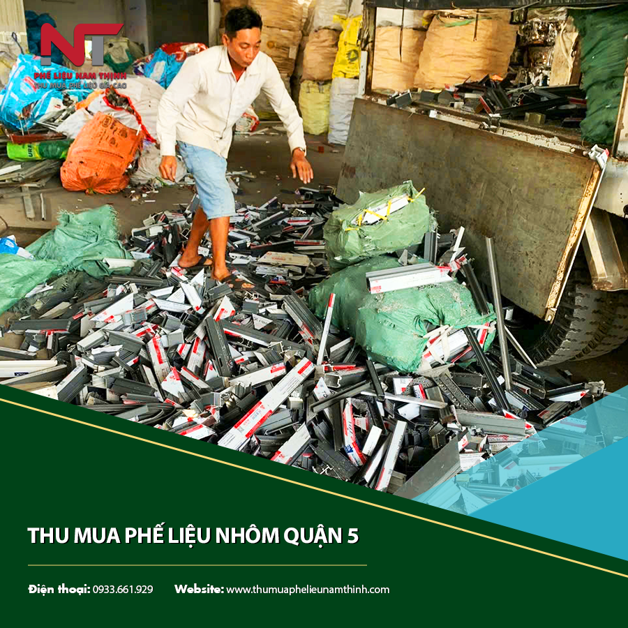 Thu mua phế liệu nhôm quận 5 mang đến giá trị thực cho khách hàng.