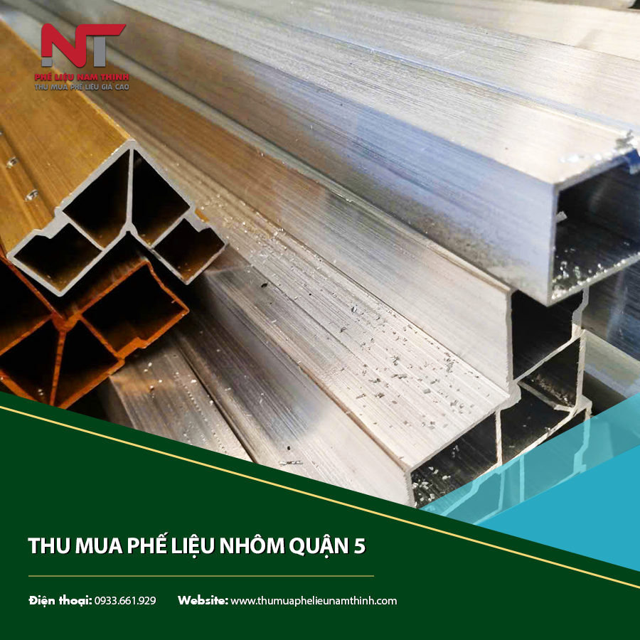 Thu mua phế liệu nhôm quận 5 xử lý nhanh gọn