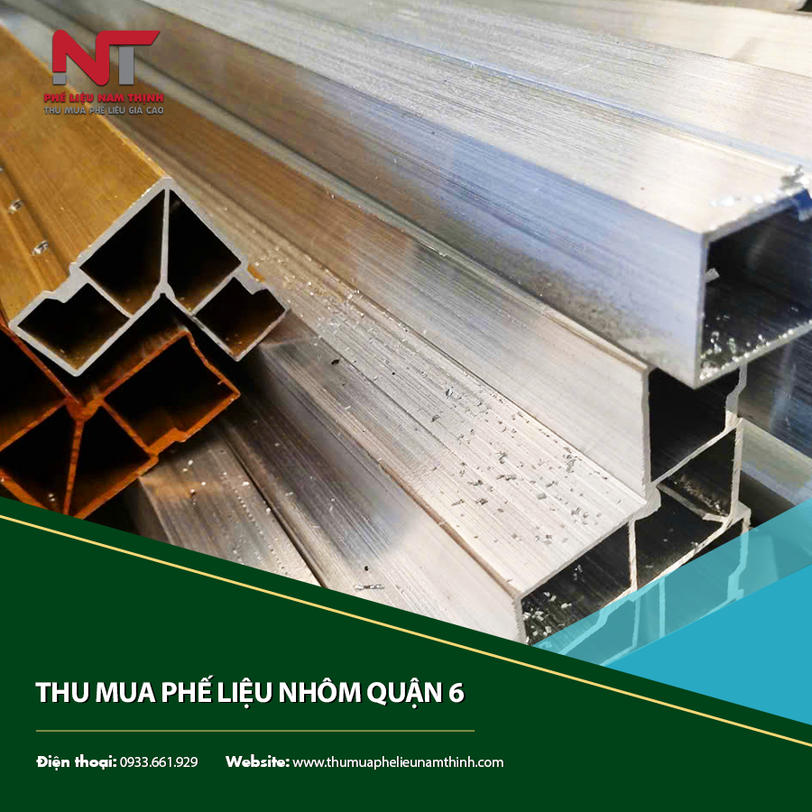 Thu mua phế liệu nhôm quận 6 đáp ứng nhu cầu thu mua đa dạng của khách hàng.