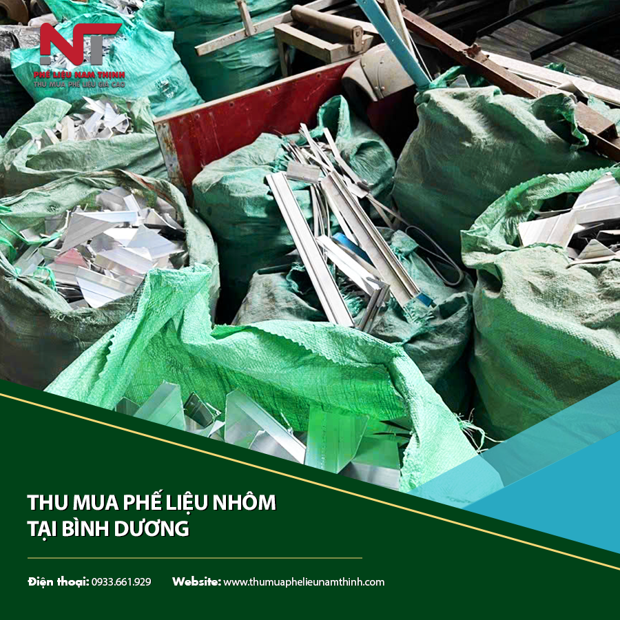Thu mua phế liệu nhôm tại Bình Dương đa dạng loại phế liệu, số lượng lớn nhỏ.