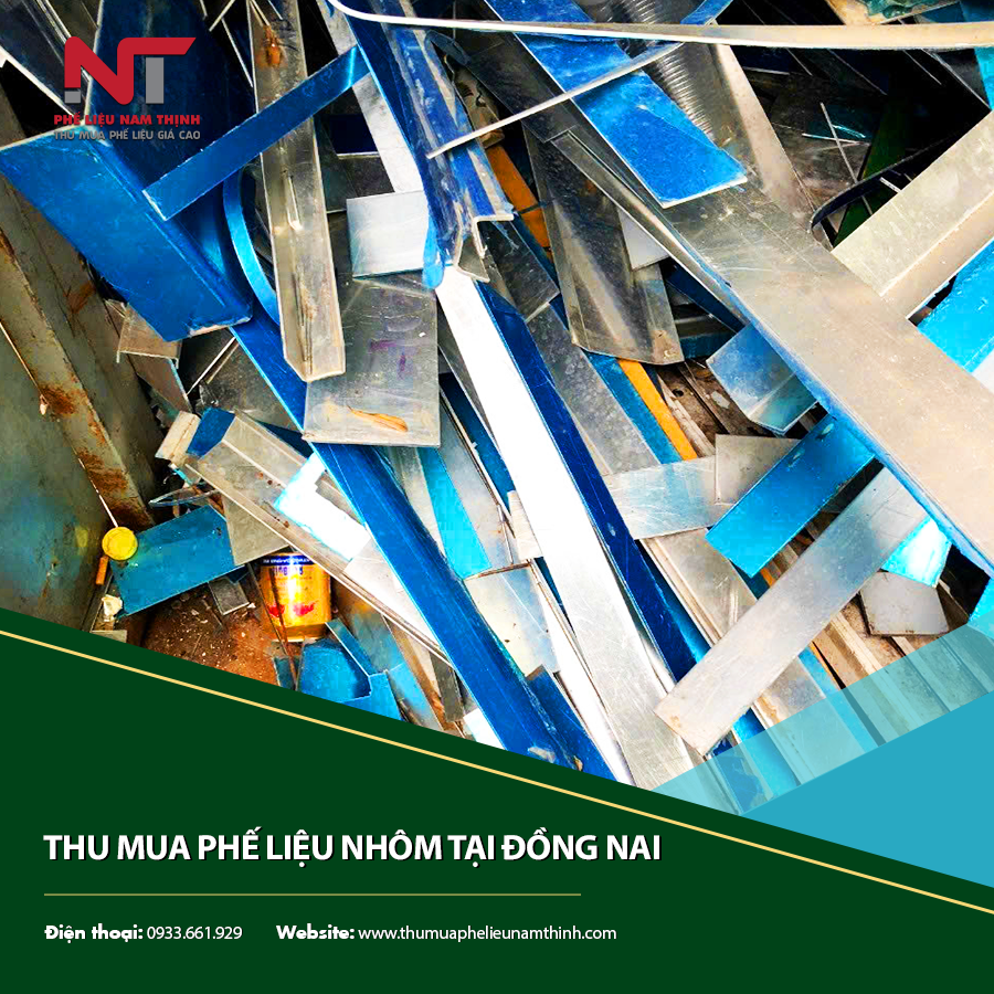 Dịch vụ thu mua phế liệu nhôm tại Đồng Nai, giá cả cạnh tranh và minh bạch.