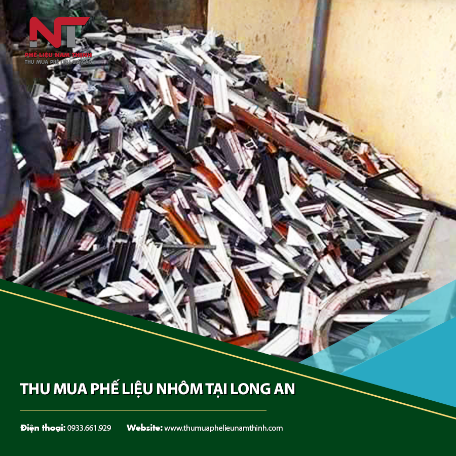 Hoạt động thu mua phế liệu nhôm uy tín và chuyên nghiệp tại Long An.
