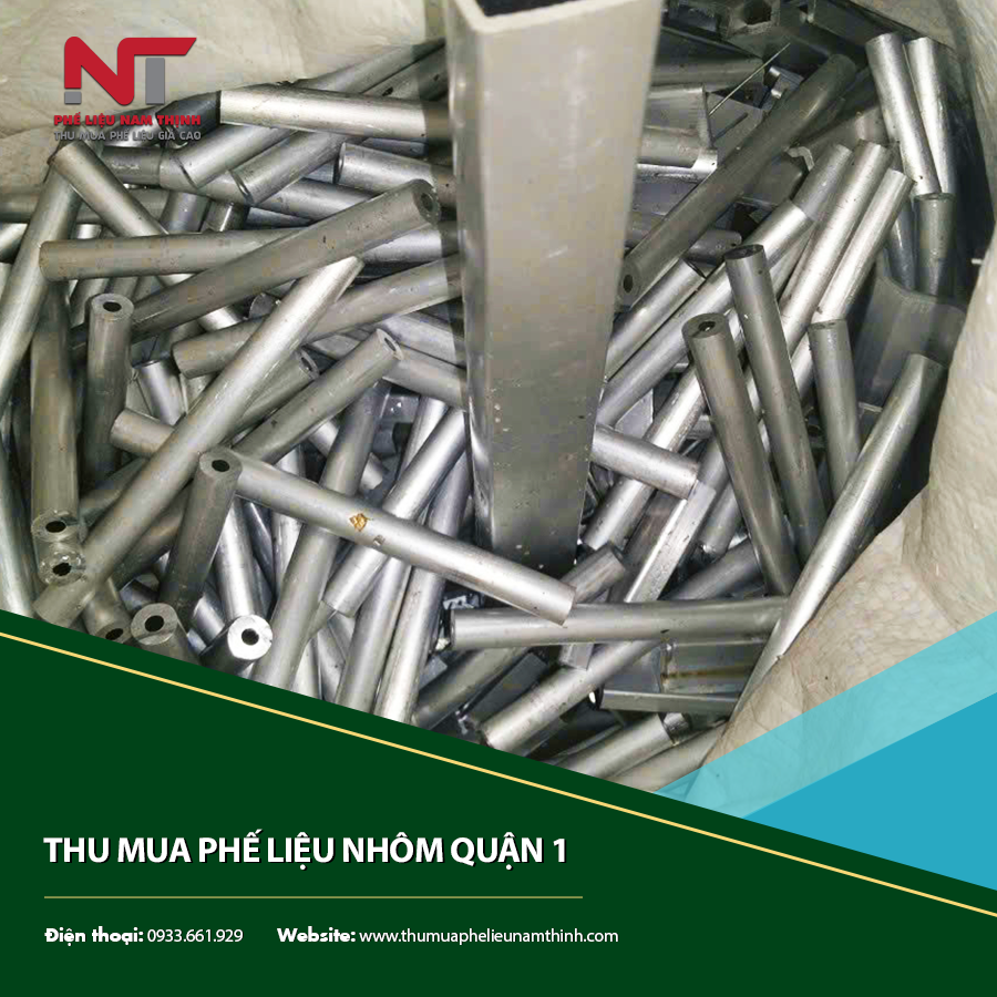 Thu mua phế liệu nhôm Quận 1 nhanh chóng và chuyên nghiệp