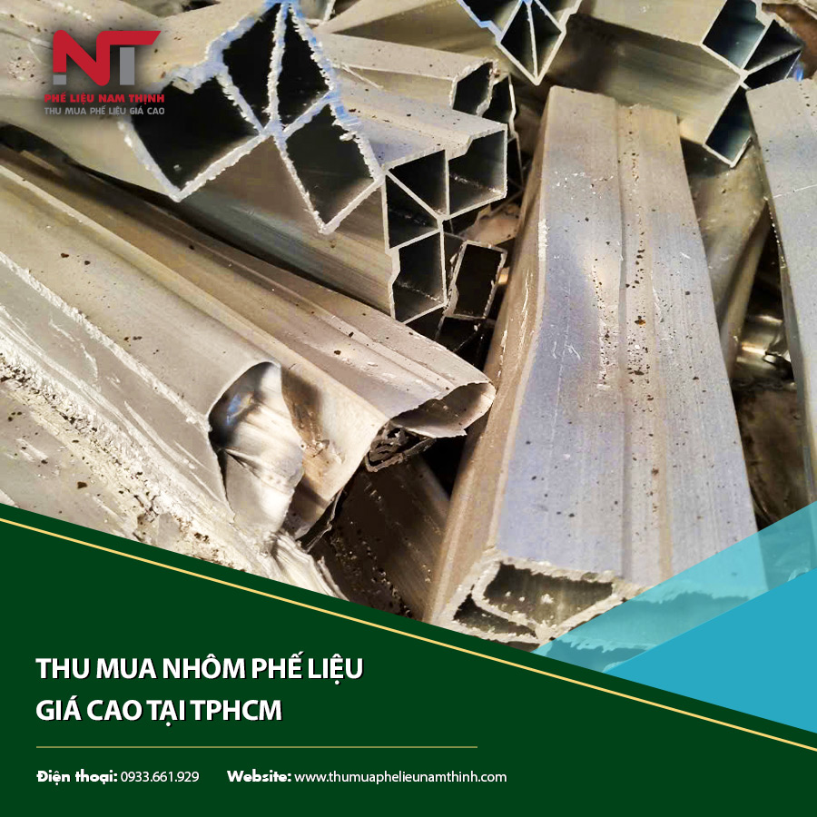 Dịch vụ thu mua nhôm phế liệu giá cao tại TPHCM nhanh gọn