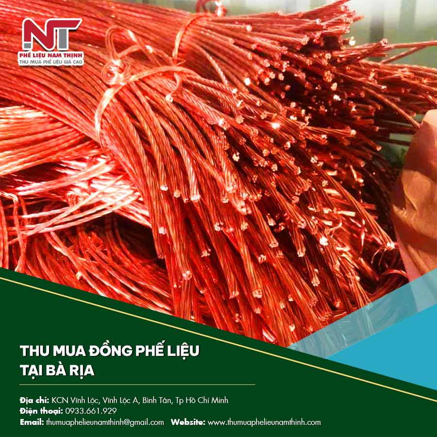 Thu mua đồng phế liệu tại Bà Rịa