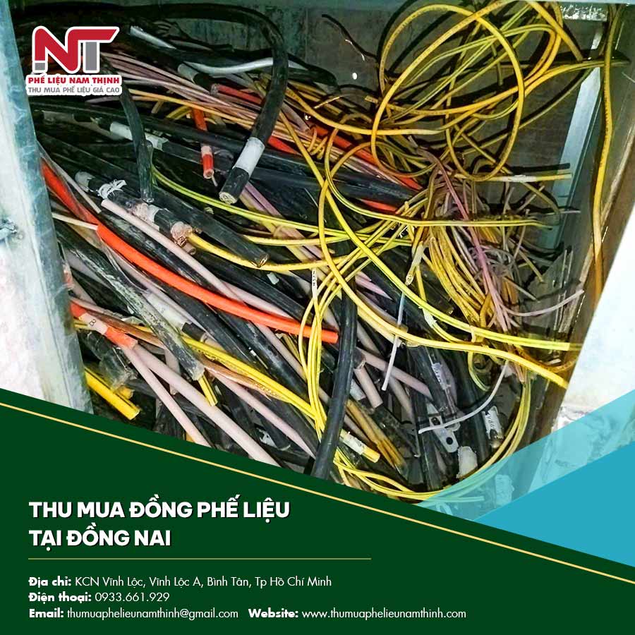 Thu mua đồng phế liệu tại Đồng Nai