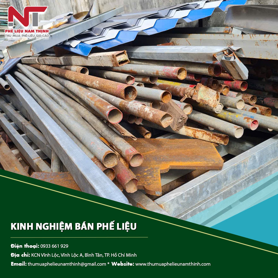 Thu mua và bán phế liệu sắt với giá cao Thu mua và bán phế liệu sắt với giá cao