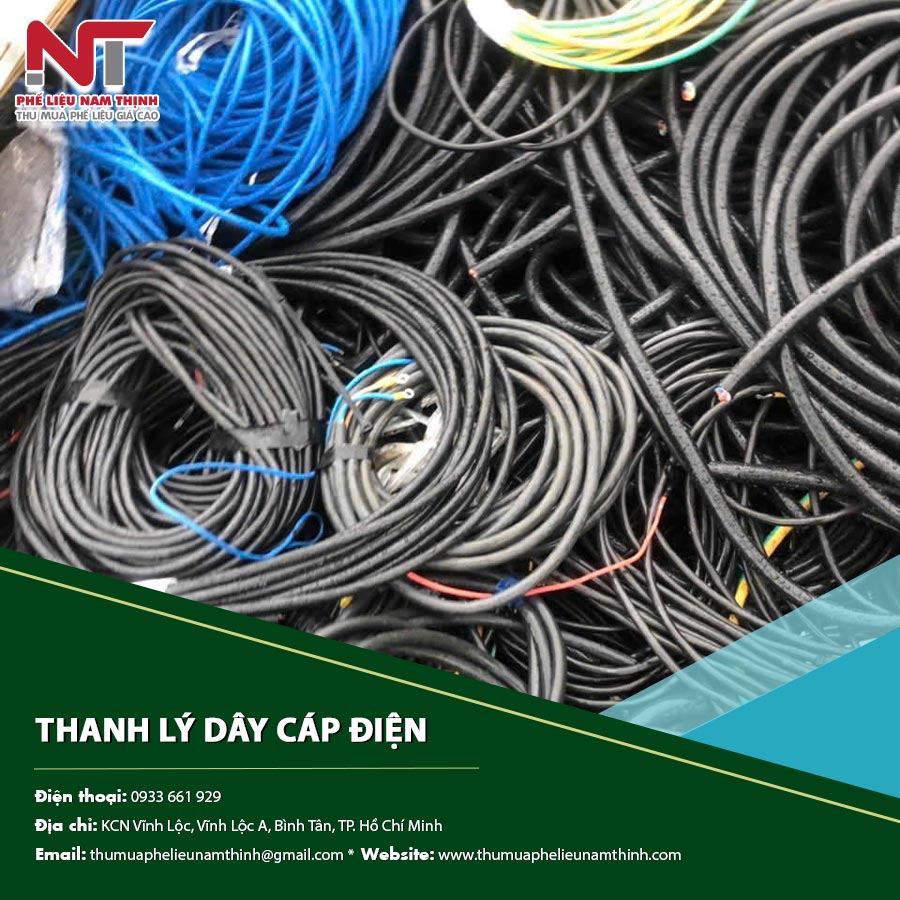 Thu gom thanh lý dây cáp điện và cáp đồng số lượng lớn. Thu gom thanh lý dây cáp điện và cáp đồng số lượng lớn.