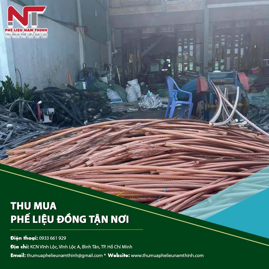 Thu mua phế liệu đồng tận nơi an toàn, nhanh gọn. Thu mua phế liệu đồng tận nơi an toàn, nhanh gọn.